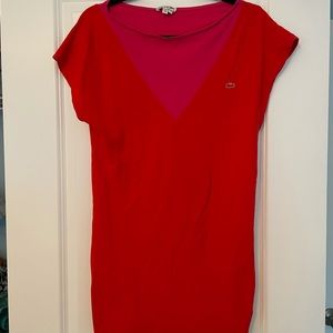Lacoste vintage tennis mini dress or tunic - fits like a medium